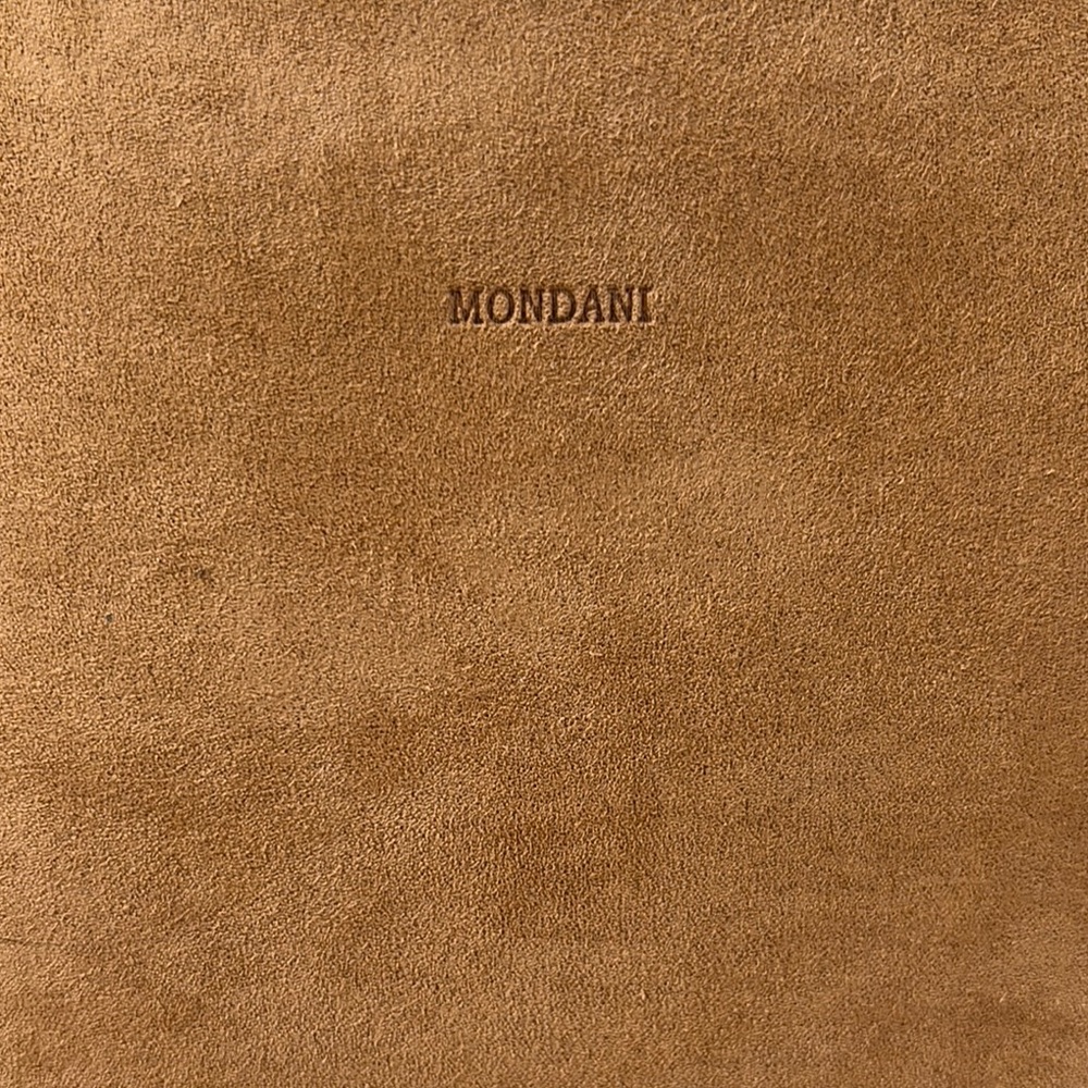 Mondani Vintage Brown Suede Shoulder Bag - Picture 2 of 7